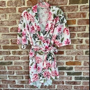 Show Me Your Mumu new floral print robe One Size Fits All